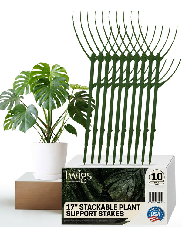 Twigs GA - Stackable Plant Support Stakes - 17"++