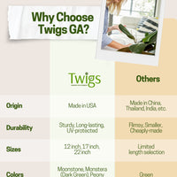 Twigs GA - Original Plant Support Stakes for Plants - 22" L,
